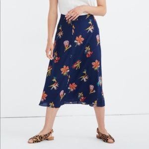 Atrium MIDI Skirt Bird of Paradise Madewell 8